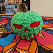 Load image into Gallery viewer, Crocheted Poisoned Apple
