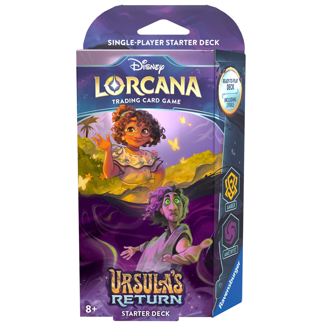 Disney Lorcana TCG: Ursula's Return Starter Deck Amber/Amethyst