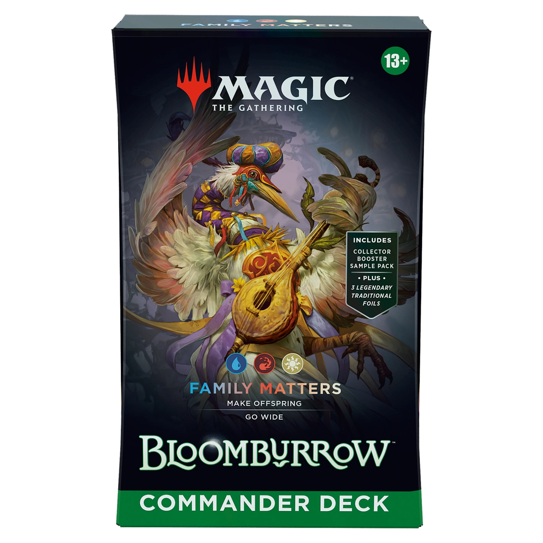 Magic the Gathering TCG: Bloomburrow Commander Deck Family Matters