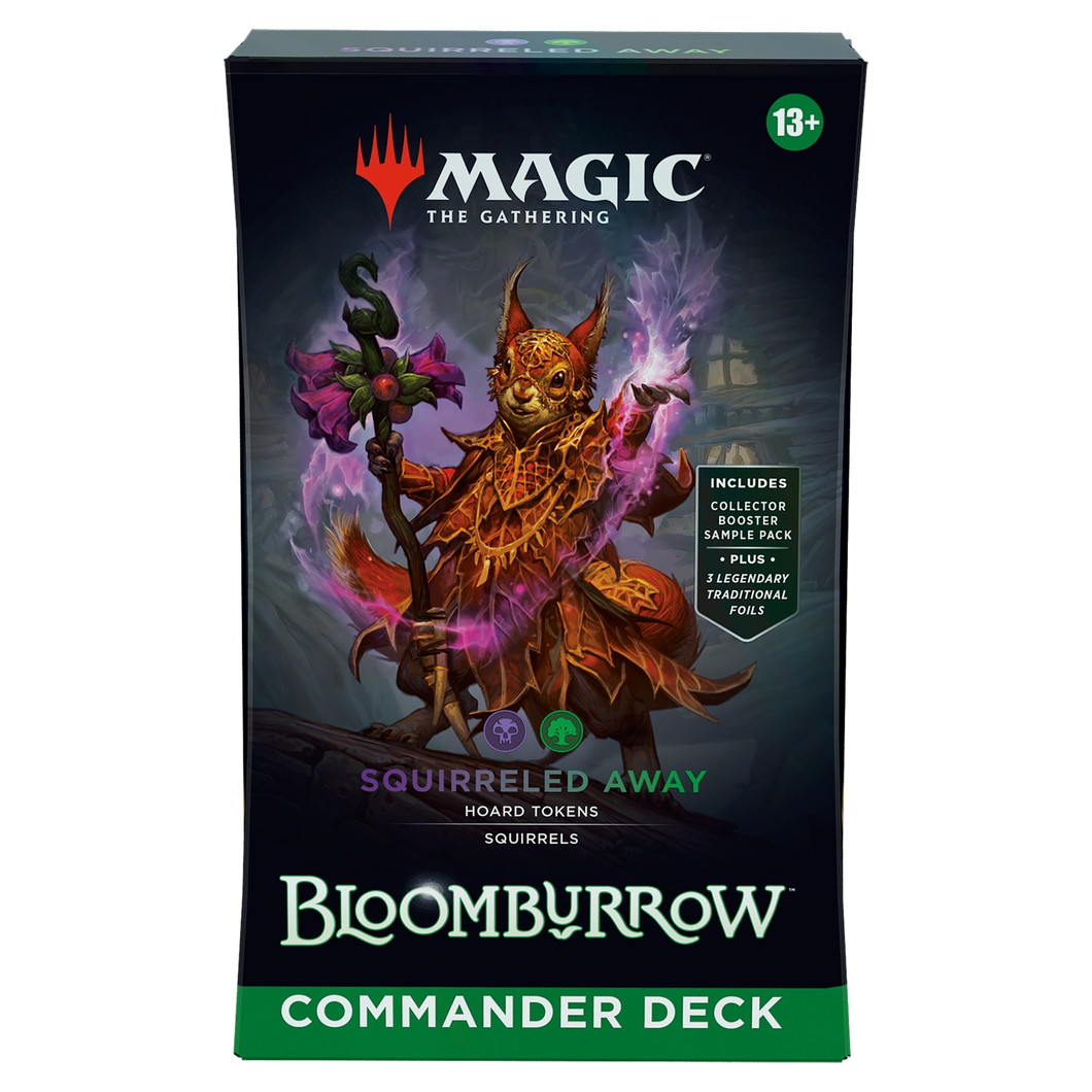 Magic the Gathering TCG: Bloomburrow Commander Deck Squirreled Away