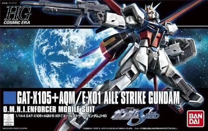 171 Aile Strike Gundam HGCE Gundam model kit