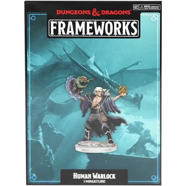 Dungeons & Dragons Frameworks: W01 Human warlock male