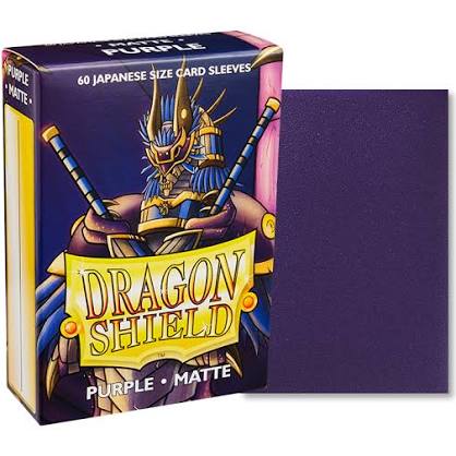 Dragon Shield Japanese Size Matte Purple 60 count