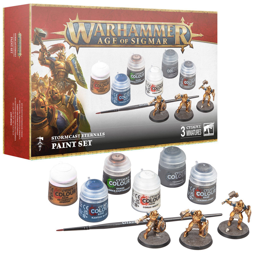 Age of Sigmar Stormcast Eternals Paint Set 60-10