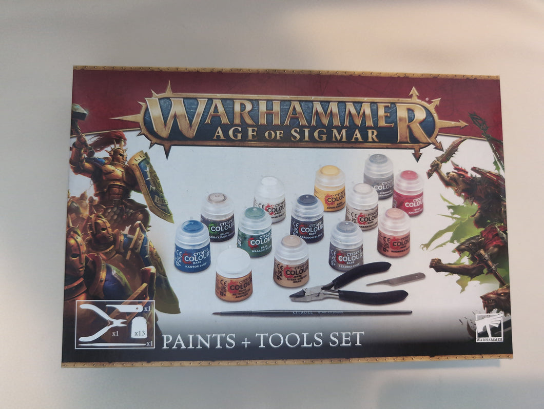 Age of Sigmar Paints+Tools 80-17