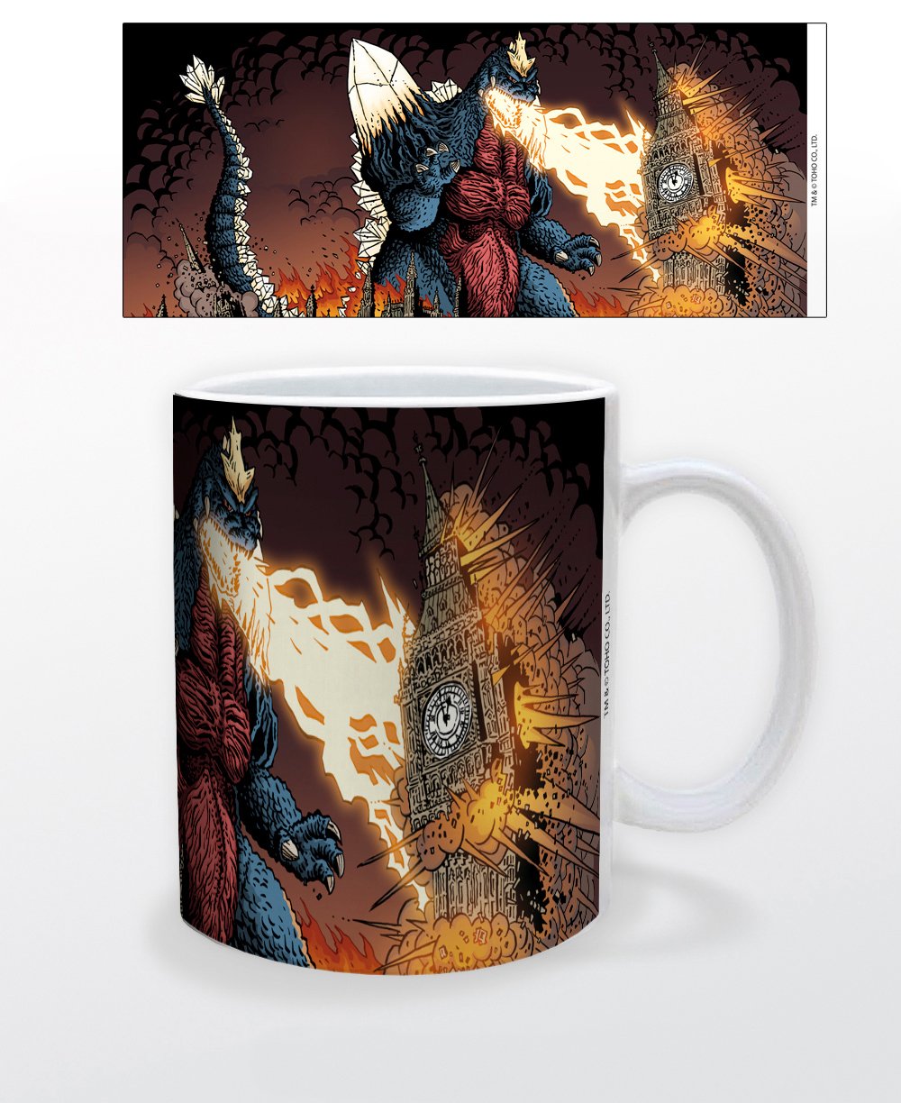 Godzilla Big Ben Mug - 11oz