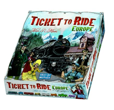 Ticket to Ride: Europe edition board game