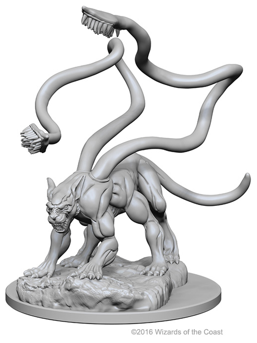 1 displacer beast unpainted miniature