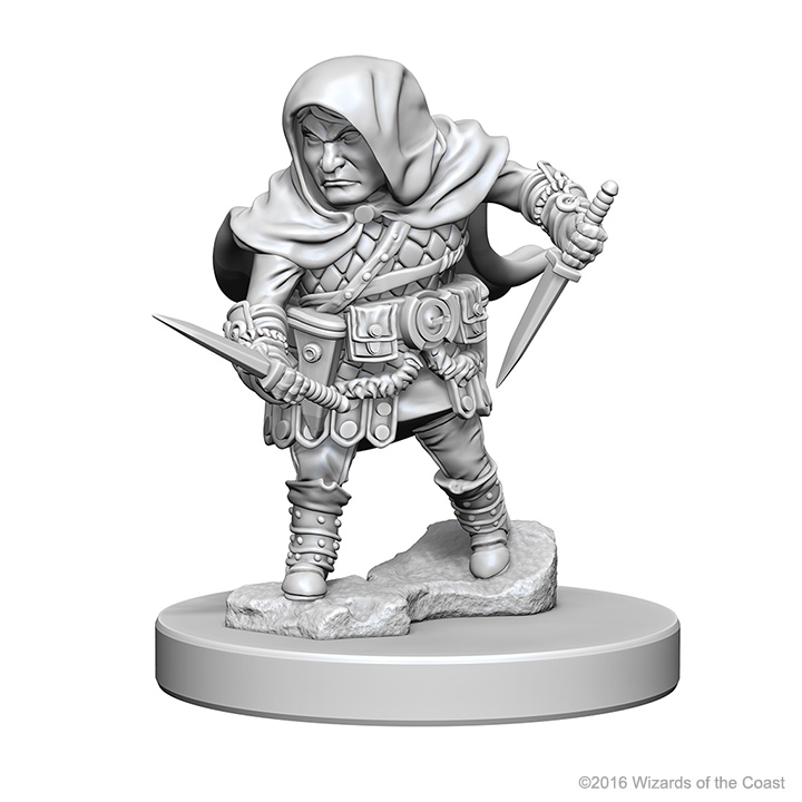 D&D Nolzur's Marvelous Miniatures: Male Halfling Fighter – WizKids