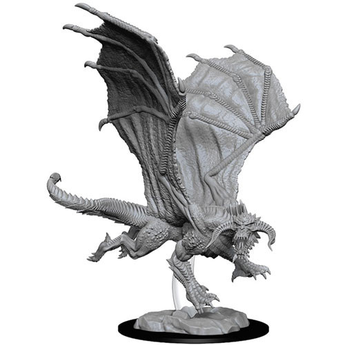 D&D Nolzur's Marvelous Unpainted Miniatures: Young Black Dragon