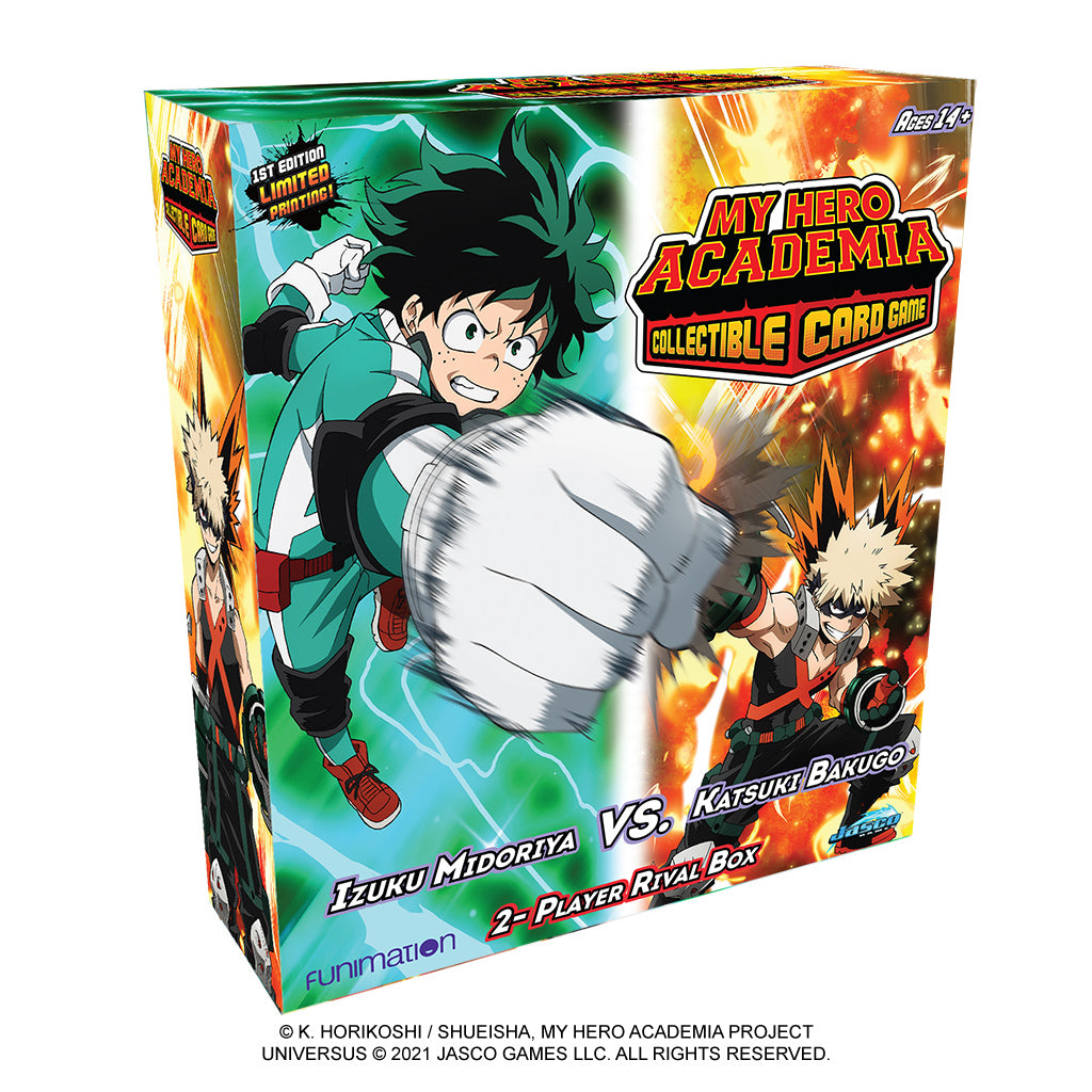 My Hero Academia TCG: Izuku vs Katsuki 2-Player Rival Deck