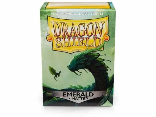 Dragon Shield Card Sleeves: Matte Emerald(100)